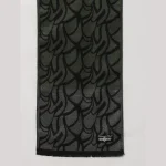 Men's Reversible Green Abstract Scarf / Muffler - Image 6