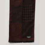 Winter Comfortable Neck Wraps Men's Brown Checks Scarf - Image 6