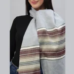 Women's Pale Blue Neck Wraps Scarf - Image 5