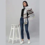 Women's Pale Blue Neck Wraps Scarf - Image 2