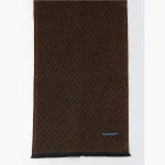 Women's Winter Reversible Brown Chevron Scarf - Image 6