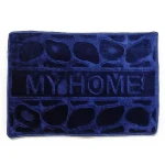 Absorbent Non-slip Blue Color Door Floor Mat - Image 2