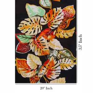 Black Block Print Fabric for Sewing By The Yard - Image 5