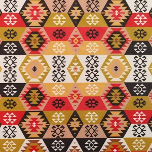 Digital Abstract Printed Velvet Fabric - Image 4