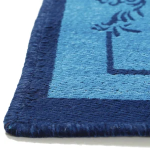 Home Entrance Carpet Blue & Turquoise Handmade Rugs - Image 3
