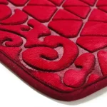 Home Outdoor & Indoor Red Abstract Carpets - Image 3