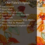 Indian Hand Leaf Printed Cotton Fabric For Women Dress - Image 6