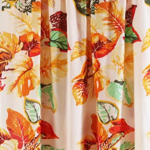 Indian Hand Leaf Printed Cotton Fabric For Women Dress - Image 3