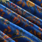 Indian Velvet Upholstery Fabric Sewing Running Fabric - Image 2