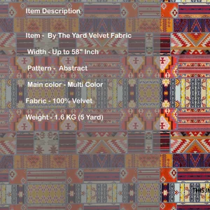 Luxury Dressmaking Velvet Fabric Handmade Craft - Image 5