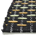 New Black Cotton Floor Rug Home Decor Mat - Image 3