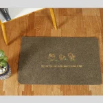 Olive Green Bathroom Kitchen Home Mat Decor Birds