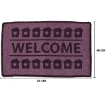 Pink & Maroon Welcome Rug Boho Door Mat - Image 4