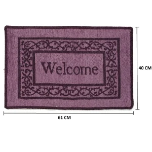 Purple Color Door Mat Non-Slip & Washable - Image 4