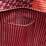 Beautiful Red Silk Fabric Patchwork Quilted Shoulder Bags - Image 9