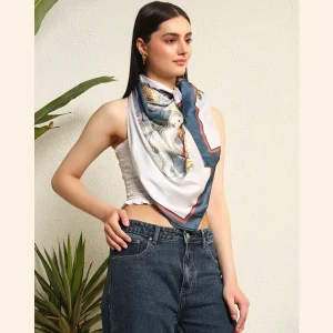 Beautiful Wildlife Animals Printed Head Neck Scarf - Image 3