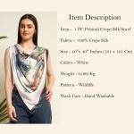 Beautiful Wildlife Animals Printed Head Neck Scarf - Image 8