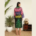 Women's Mandala Printed Cotton Nightwear Robe - Image 7