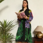 Women's Mandala Printed Cotton Nightwear Robe