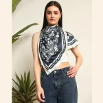Women's neckerchief Shawl Wrap Floral Print Casual Hijab