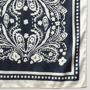 Women's neckerchief Shawl Wrap Floral Print Casual Hijab - Image 8