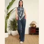 Women's neckerchief Shawl Wrap Floral Print Casual Hijab - Image 6