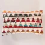 12"x20" Bedroom Decor Triangles Pattern Rug Cushion Cover - Image 4