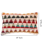 12"x20" Bedroom Decor Triangles Pattern Rug Cushion Cover - Image 6