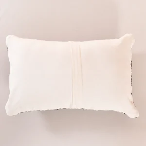 20"x12" Pillow Case Indian Handmade Black White Zig Zag - Image 5
