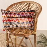 Indian Handmade Chindi Rug Cotton Pillow Cases Home Decor