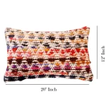 Indian Handmade Chindi Rug Cotton Pillow Cases Home Decor - Image 6