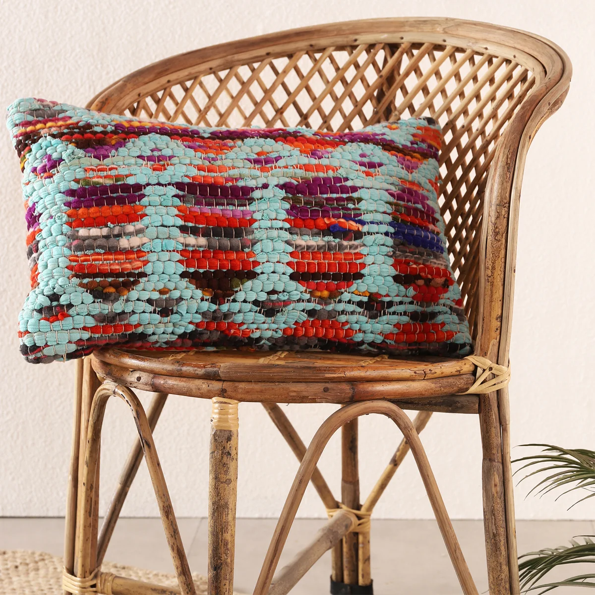 turquoise-abstract-rug-pillow-cover-20x12 KPC-24 (1)