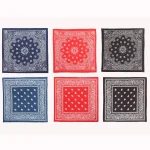 Indian Hand Block Print Cotton Bandana Scarf