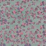 20" Hand Block Print Cotton Fabric Green Floral Napkins - Image 7