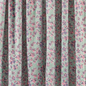 20" Hand Block Print Cotton Fabric Green Floral Napkins - Image 9