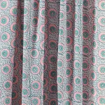 20" Teal Blue Dinner Fabric Napkins Floral Print - Image 11
