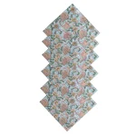 24 PC Washable Napkins Square Cotton Grey Cloths - Image 4