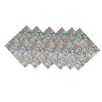 24 PC Washable Napkins Square Cotton Grey Cloths - Image 5