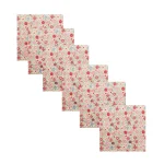 24 PCS Hand Block Print Cocktail Dinner Napkins - Image 2