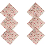 24 PCS Hand Block Print Cocktail Dinner Napkins - Image 5