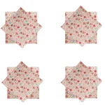 24 PCS Hand Block Print Cocktail Dinner Napkins - Image 7