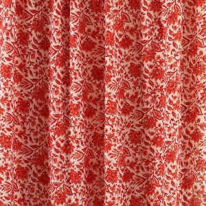 48 pcs Beige Floral Print 16"x16" Table Napkins - Image 10