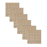 Abstract Print Cotton Napkins Set Of 24 PCS - Image 2