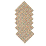 Abstract Print Cotton Napkins Set Of 24 PCS - Image 4