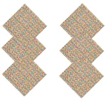 Abstract Print Cotton Napkins Set Of 24 PCS - Image 6