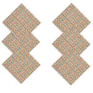 Abstract Print Cotton Napkins Set Of 24 PCS - Image 6