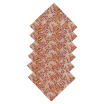 Beautiful Black Red Floral Print Dinner Napkins Set of 48 Pcs (Copy) - Image 8