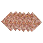Beautiful Black Red Floral Print Dinner Napkins Set of 48 Pcs (Copy) - Image 9
