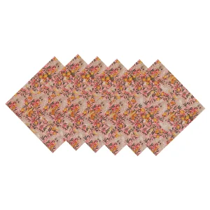 Beautiful Black Red Floral Print Dinner Napkins Set of 48 Pcs (Copy) - Image 9