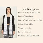 Beautiful Rectangle Trendy Bandana Scarf - Image 8